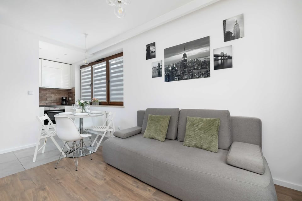 Open-plan living room with a dining area.