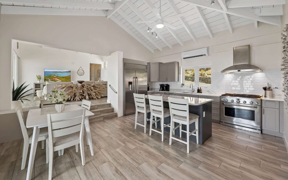 Spacious kitchen designed for easy cooking