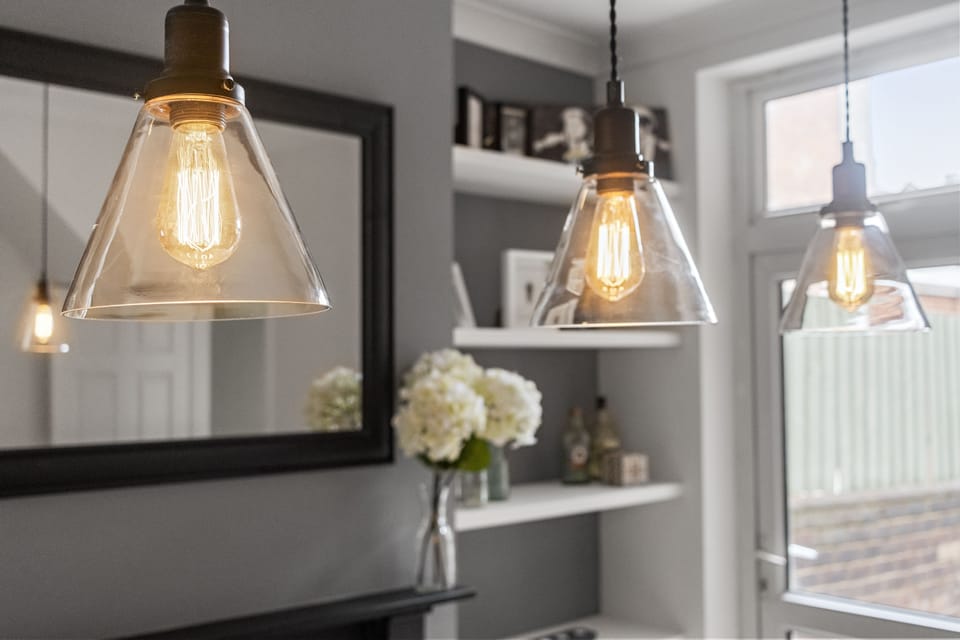 Enjoy meals together in the dining room