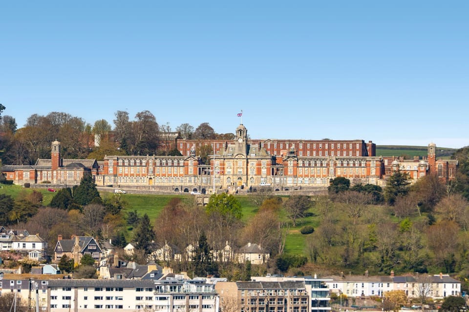 Views over the River Dart to Dartmouth's Naval College