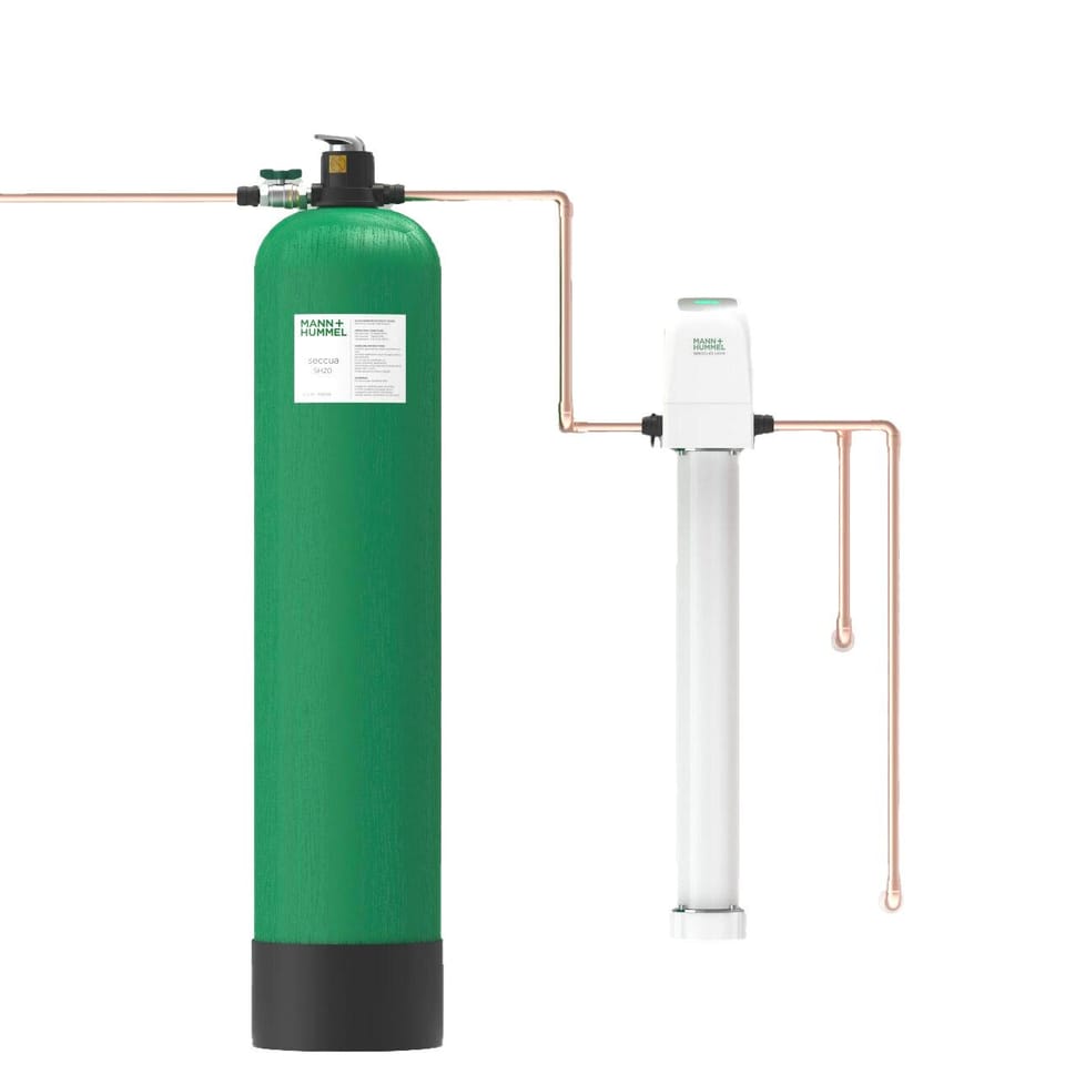 German Medical Water System with 99,9 % Purity in the entire Villa