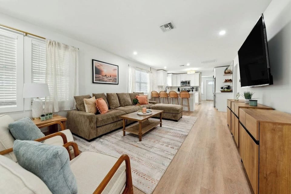 Living Room and Kitchen View
