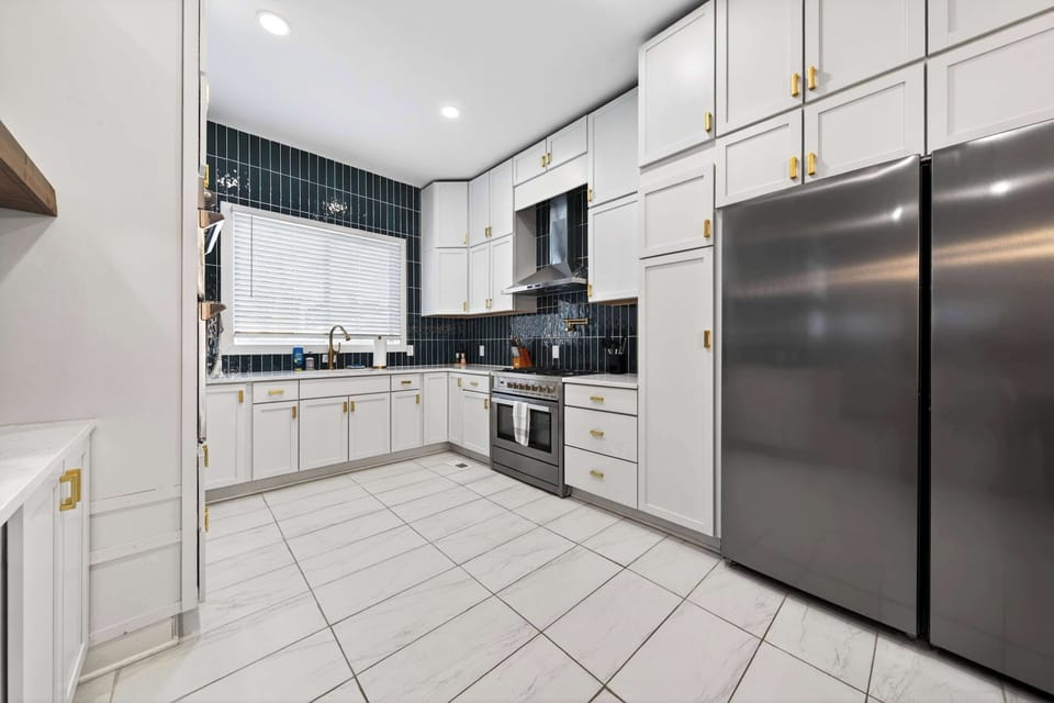 Bright, clean lines and modern appliances create an inviting space to start your day.
