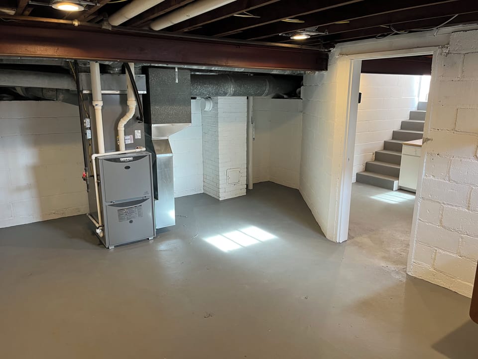 Basement Storage Area