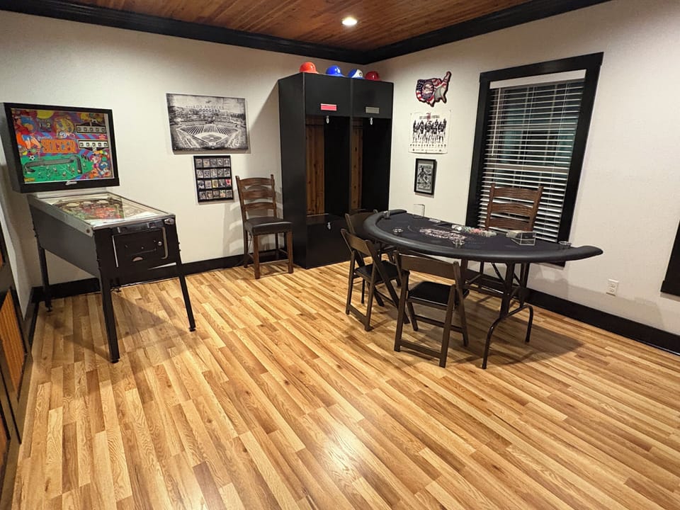 Basement game room