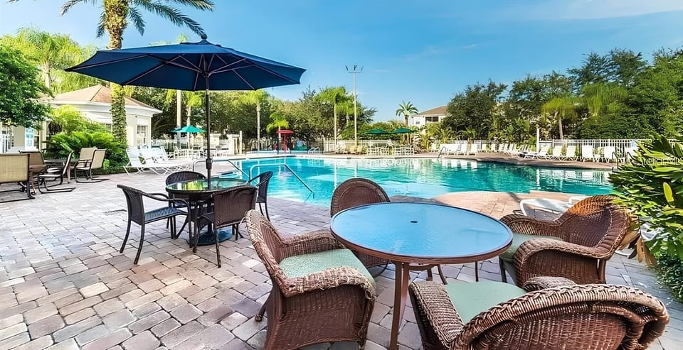 Poolside restaurant