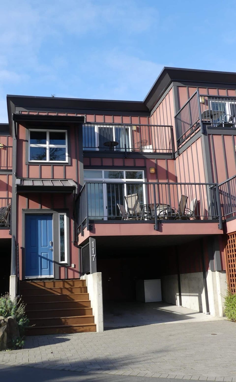 Front of Townhouse
