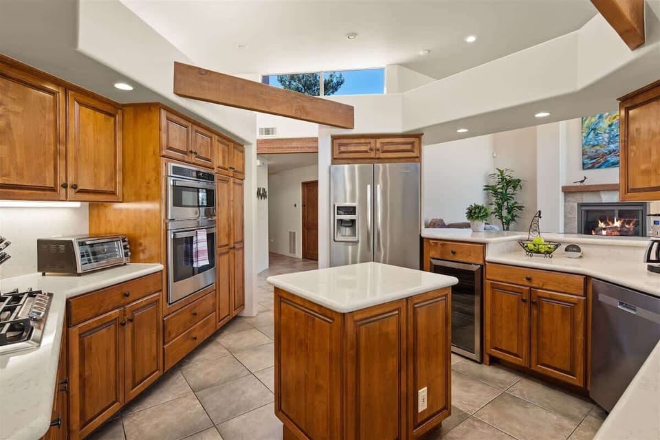 Opens to both the great room & family room so everyone is apart of every moment