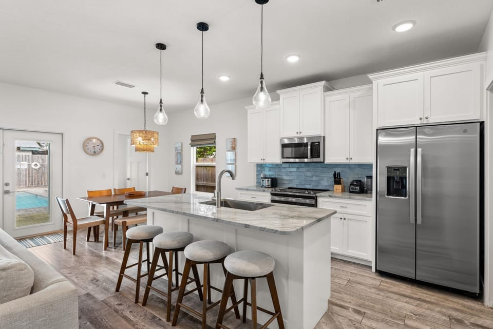 Kitchen and Dining Area