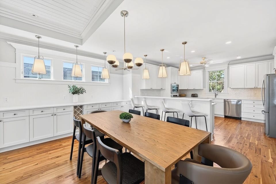 Kitchen and Dining | Sun Kissed by the Sea | 3007 Cameron Blvd | Isle of Palms, SC | IOP Escapes