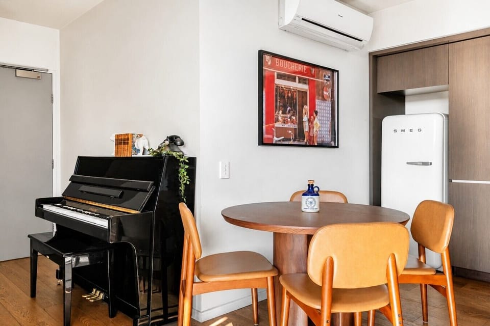 Dine in comfort with your well equipped and dining area, or maybe just some piano