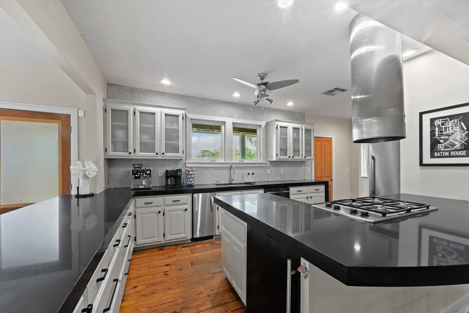 Chefs Kitchen has plenty of Counter Space for Celebration Spreads
