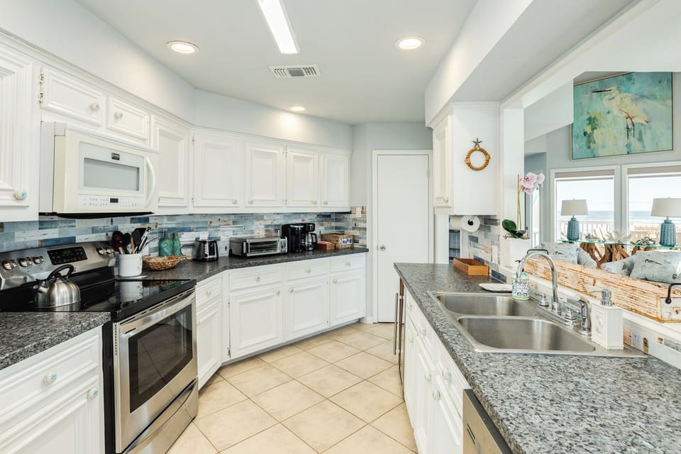 The family cook will love preparing meals in the spacious kitchen