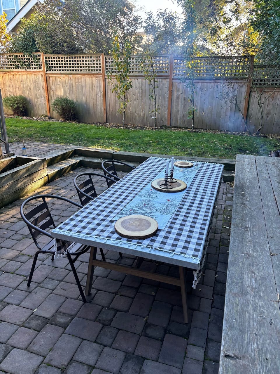 Back patio