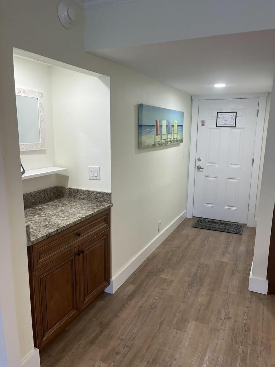 Entry and Wet Bar