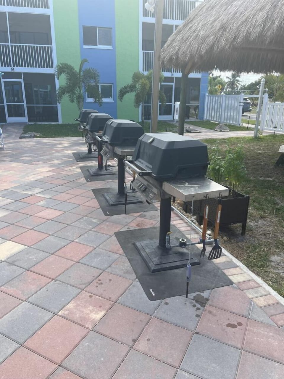 BBQ area