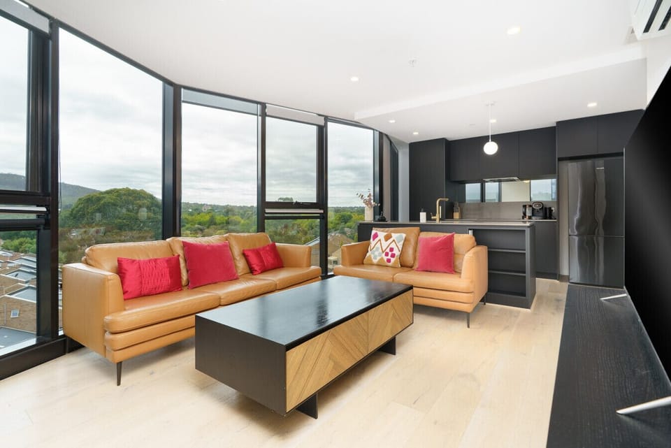 Stretch out on the comfortable lounge and enjoy a quiet moment or a movie night after a day exploring Canberra.