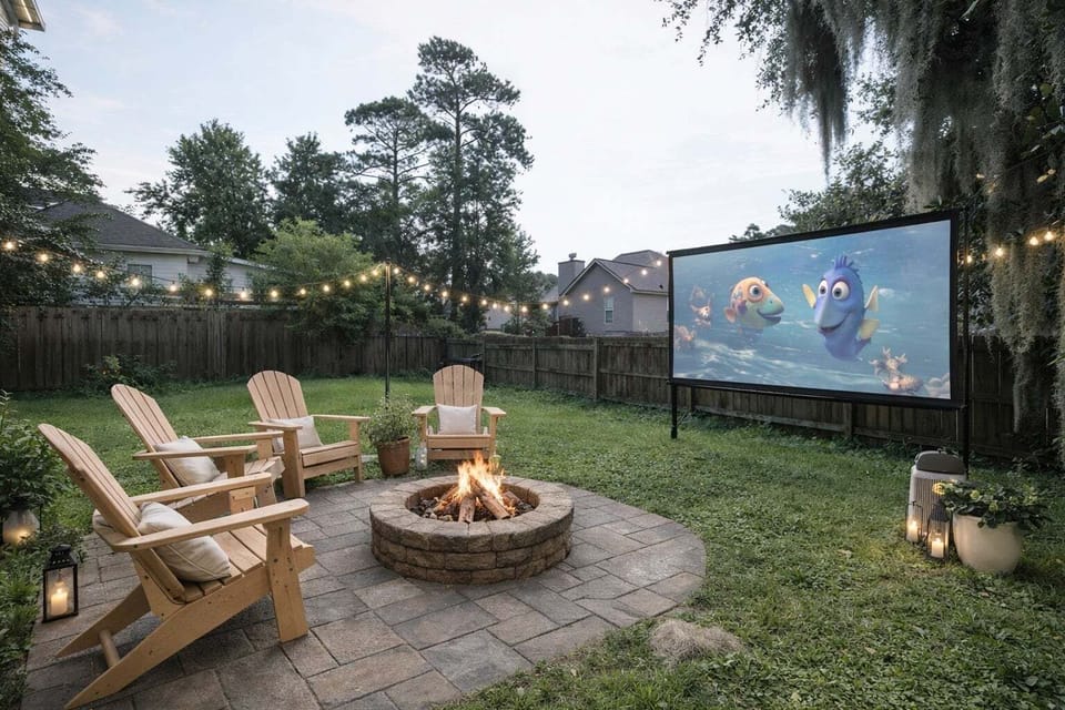 Backyard, Nature, Outdoors, Yard, Grass