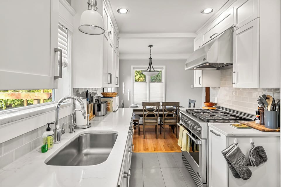 Spacious kitchen for gatherings