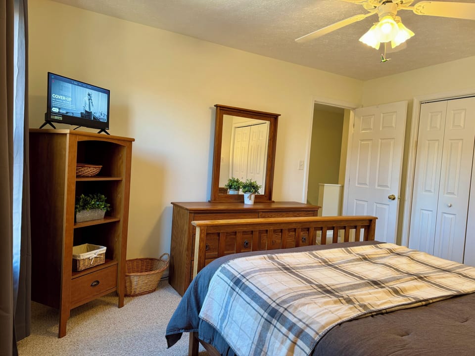 Clothes storage and TV cabinet