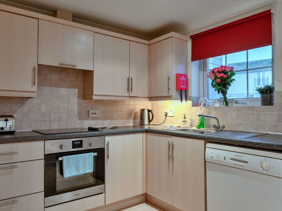 Kitchen Appliance, Kitchen, Countertop, Cabinetry, Major Appliance, Interior Design, Furniture, Flooring, Home Appliance, Sink