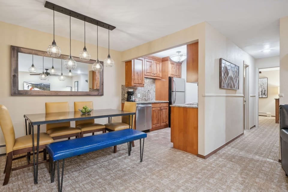 Dining and Kitchen space with a nice open floor plan