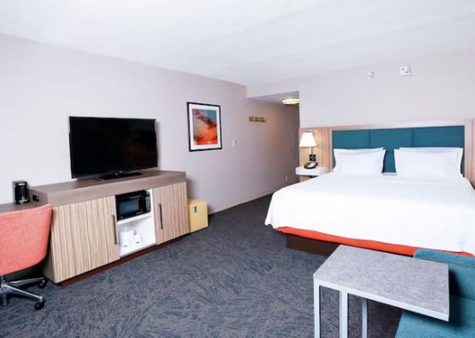 Bedroom. Interior and views may vary based on location and availability