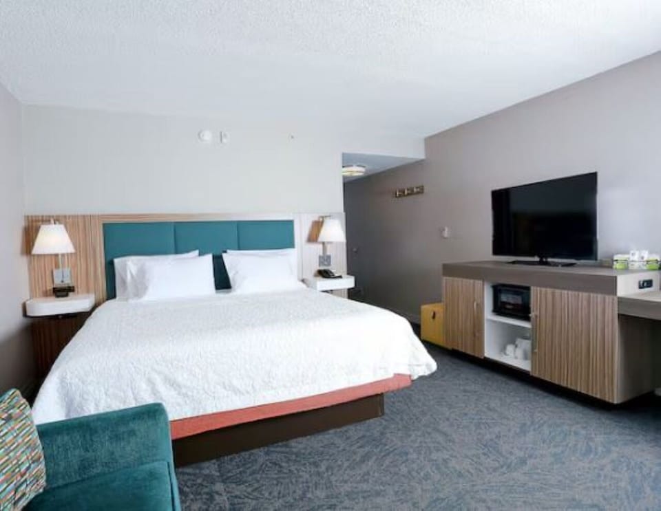 Bedroom. Interior and views may vary based on location and availability