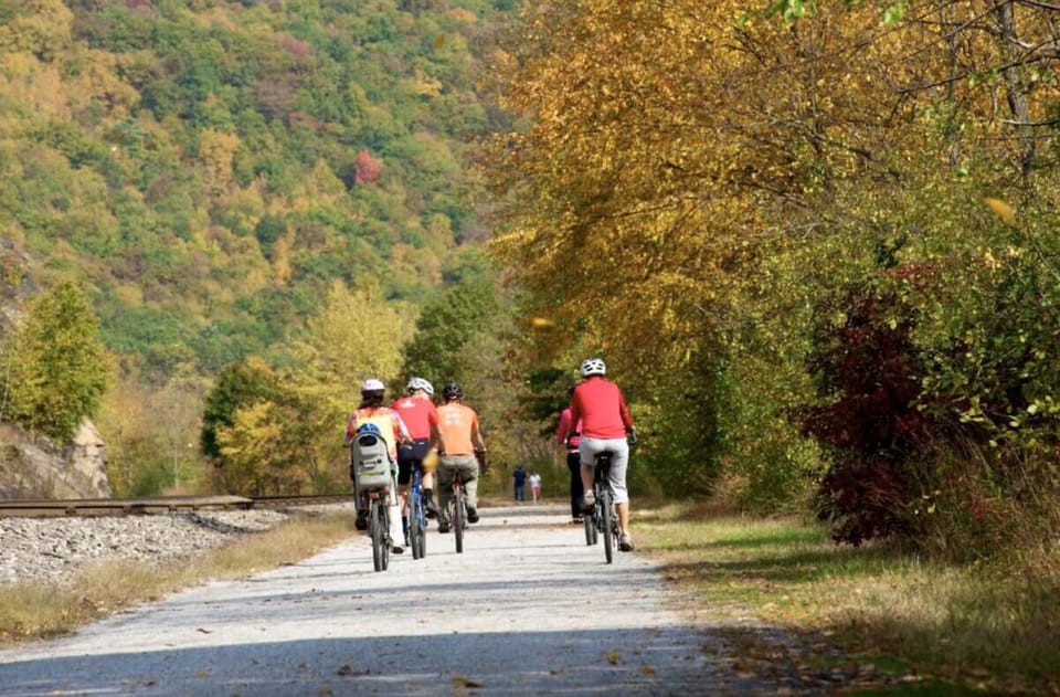 What better way to unwind and see the Poconos.