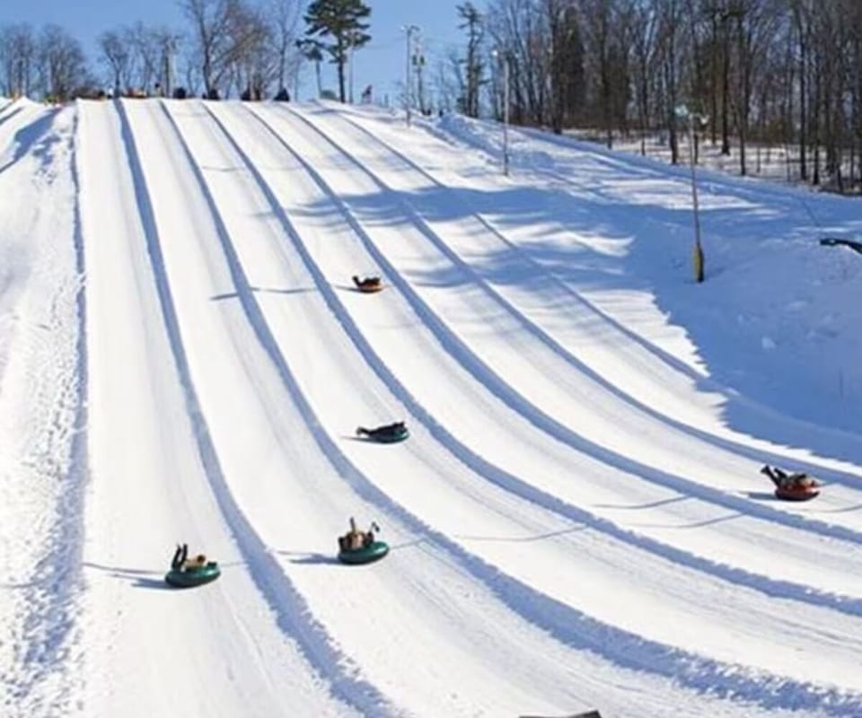 What better way to unwind and see the Poconos.