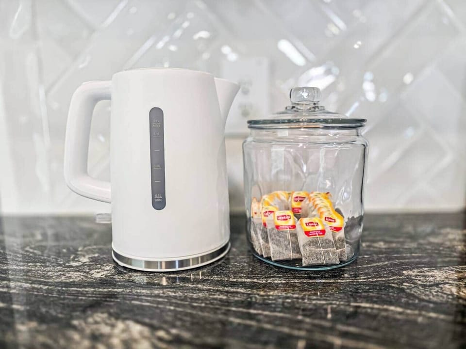 Electric Kettle & Tea Bags for non-coffee drinkers.