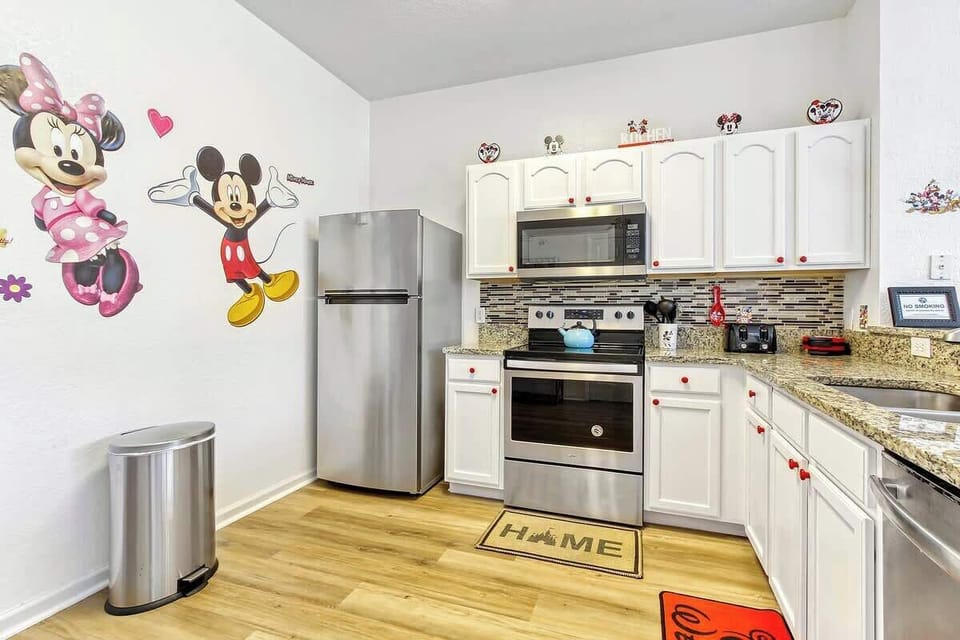 Your very own Disney kitchen with a Mickey waffle maker!