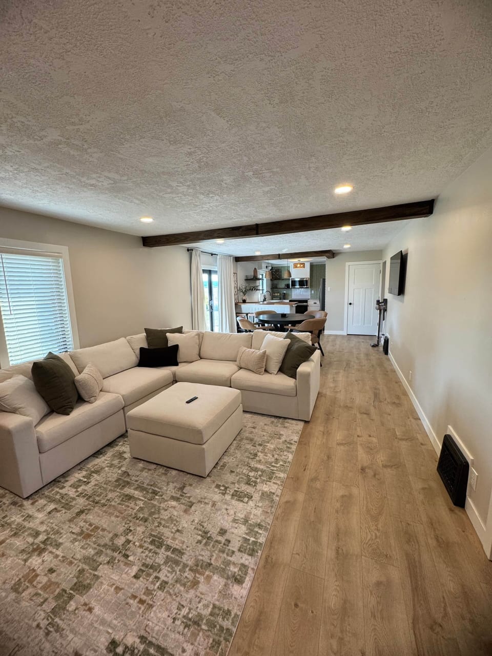 Main room as you walk in.