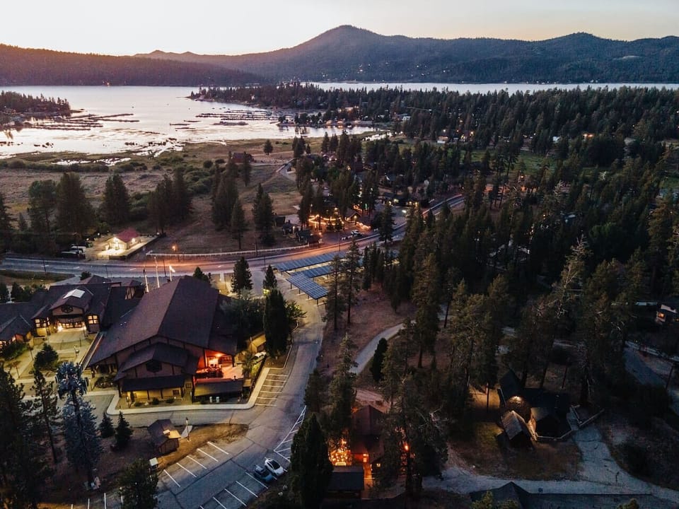 Just a five minute jaunt to the lake or the Village.