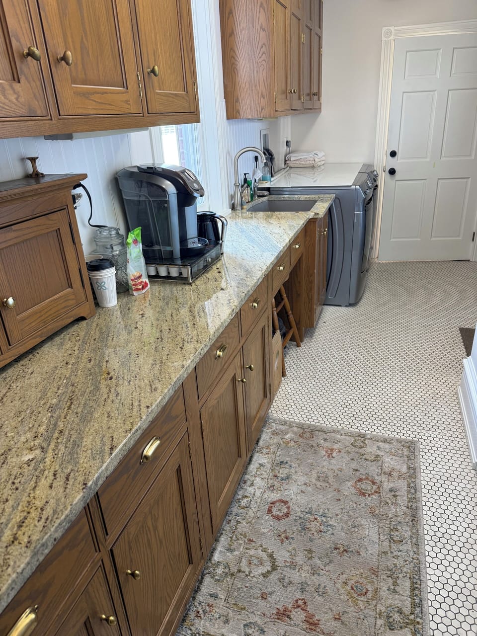 Washer and dryer- shared area