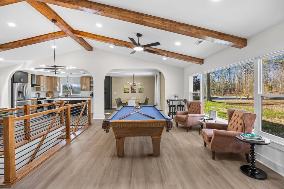 Spread out and enjoy the main floor living space at the Kentberry Club!