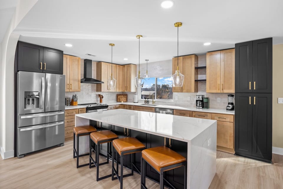 Gather in this spacious, updated kitchen offering all the essentials you'll need