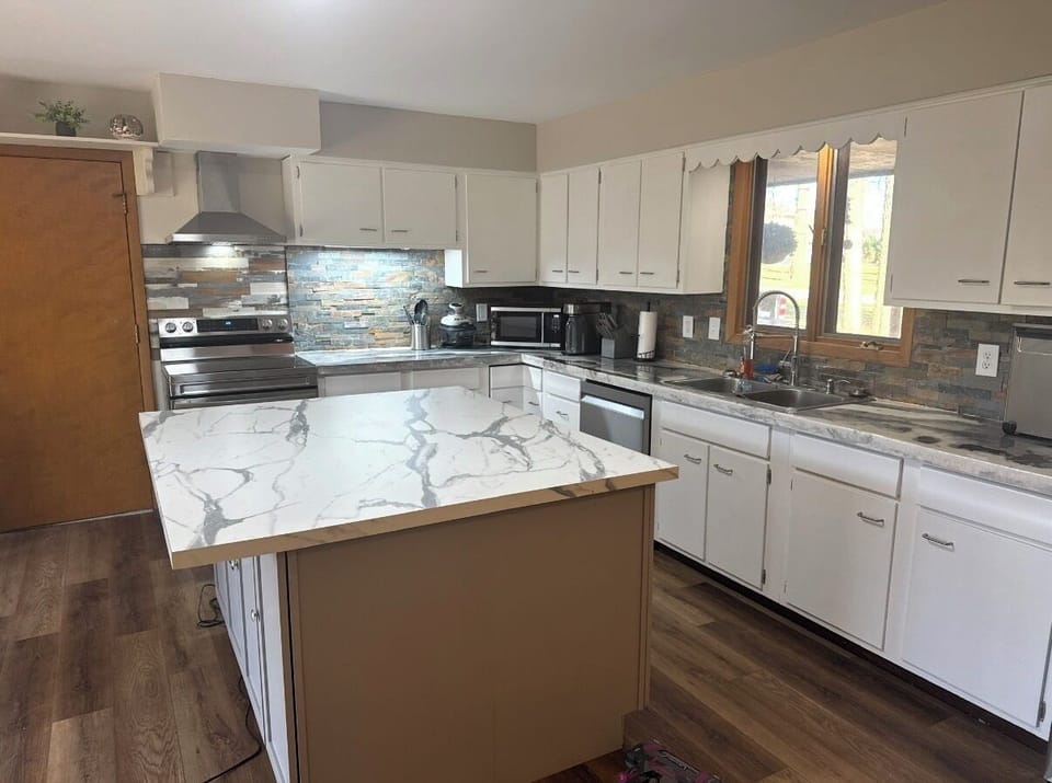 Large kitchen with lots and lots of items