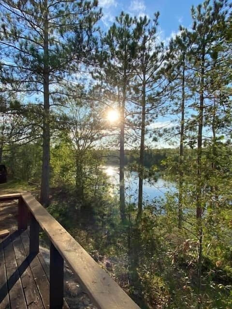 Front deck