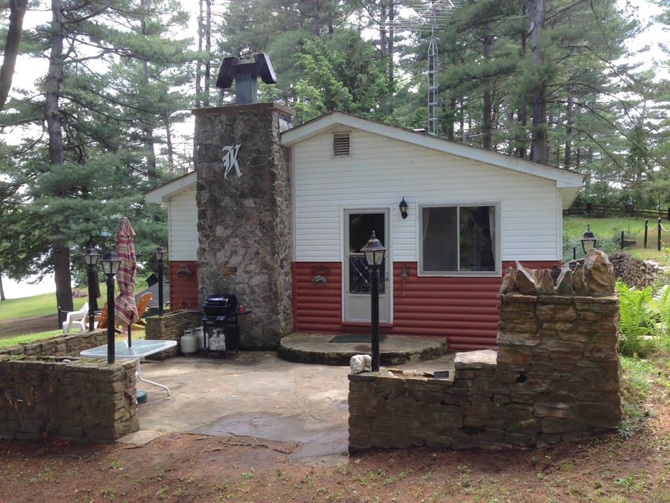 Front of cottage