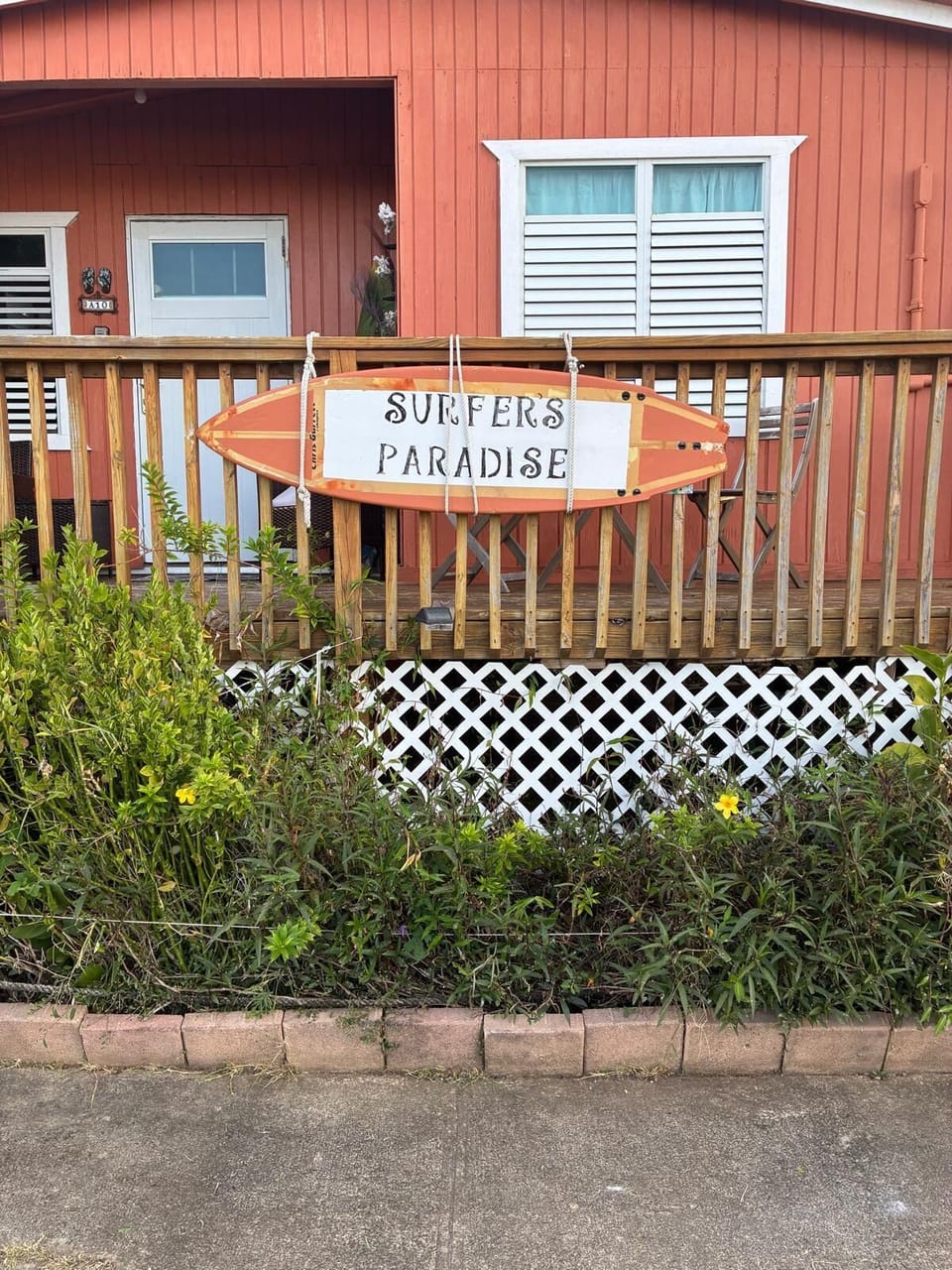 How to identify the house exterior view when arrived