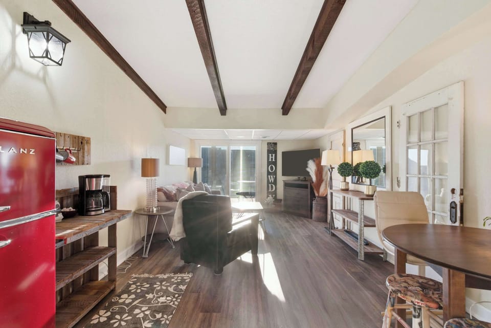 Unit A’s charming kitchenette is well equipped for an unforgettable getaway​