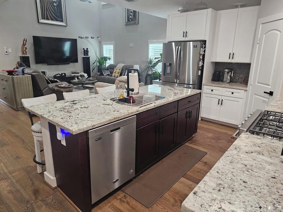 Gourmet Kitchen Island 