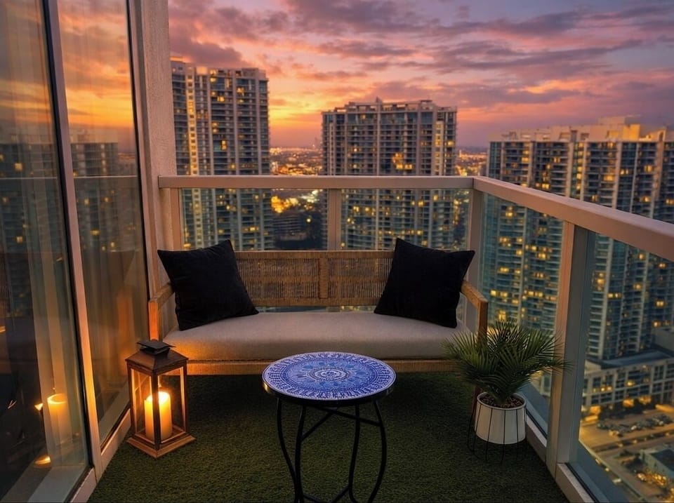 Sunset Balcony View