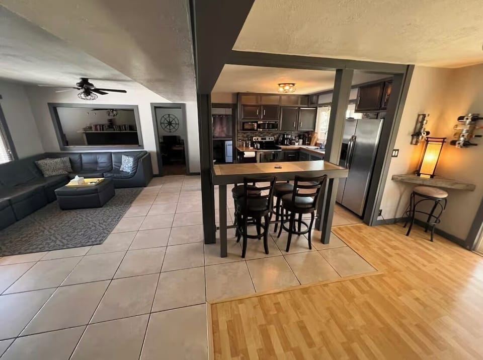 Dining area view 