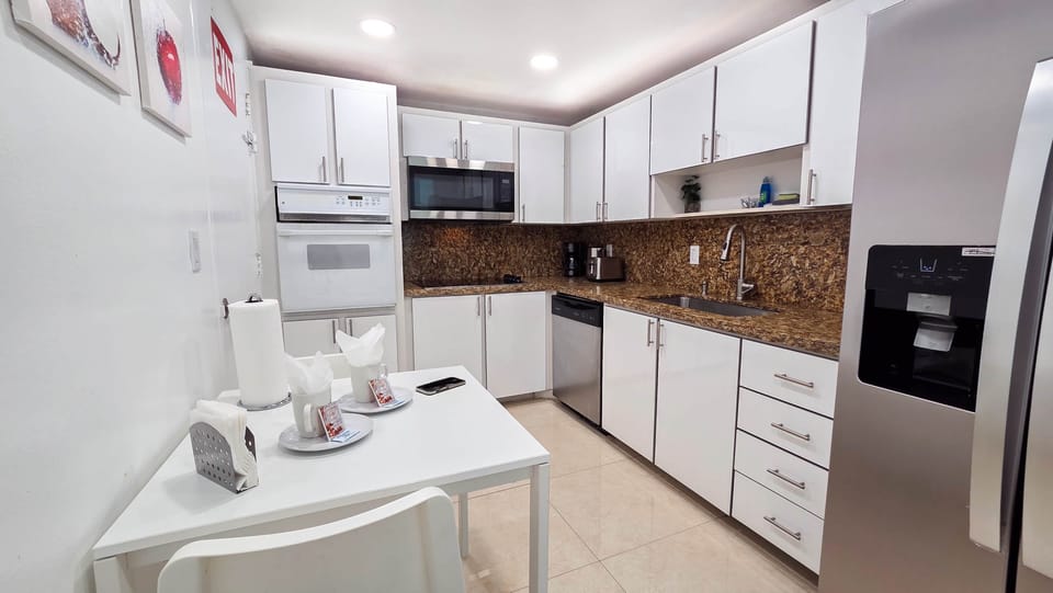 Fully equipped kitchen