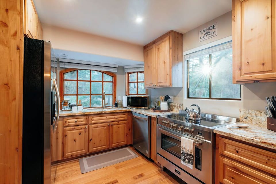 Fully stocked kitchen including spices and all the essentials you need 
