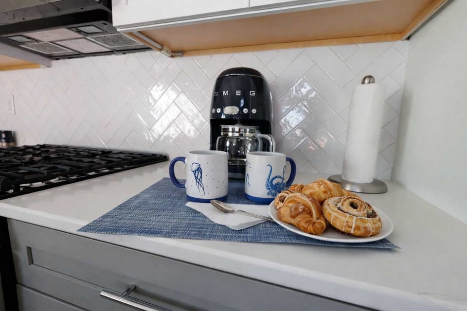 Cook meals easily in your fully equipped, modern kitchen.