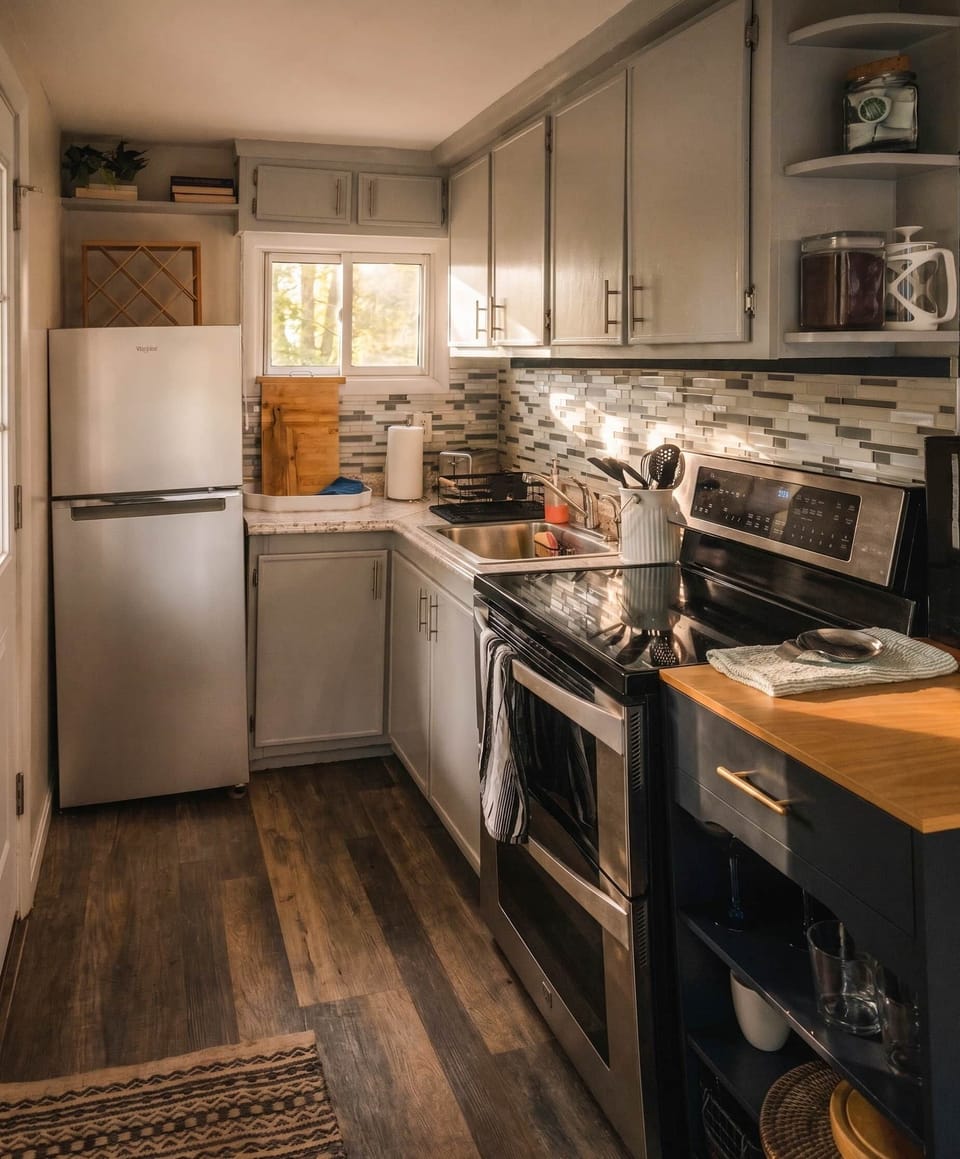 Clean, Functional Kitchen with Modern Appliances