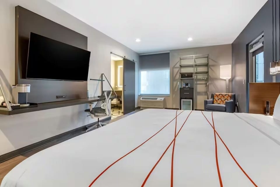 Lounge comfortably with wide-open sightlines and modern finishes.